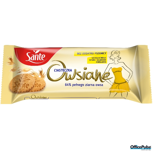 Ciasteczka SANTE owsiane naturalne 138g
